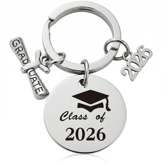 Graduation Gifts for Him Her Class of 2026 Graduation Keychain Grad Gifts Women Men Daughter Son High School College